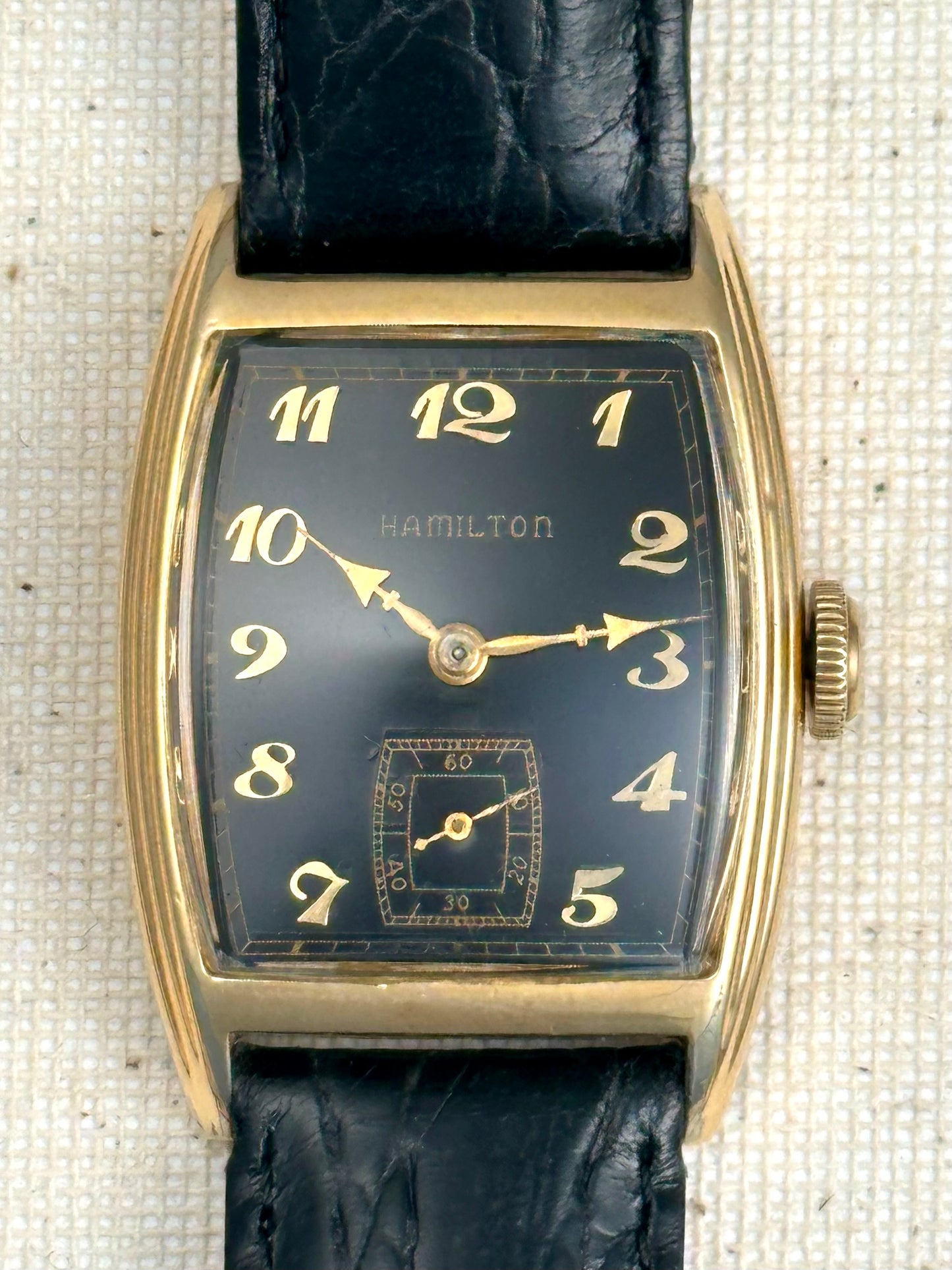 Hamilton Black Dial Stunner Vintage