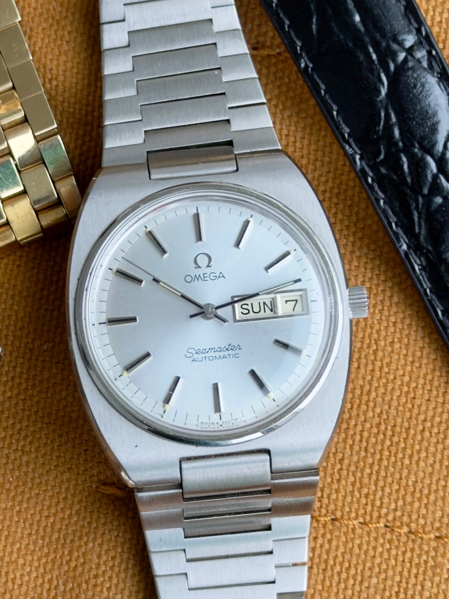 Omega Seamaster Day Date Integrated Vintage