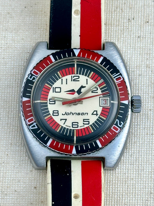 Johnson Outboards Boating Watch Vintage