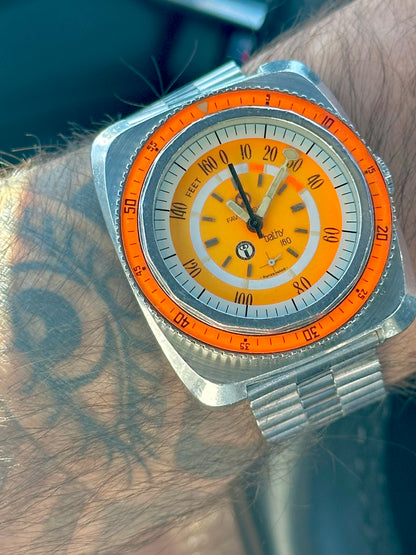 Favre Leuba Bathy 160 Aqua Lung Vintage