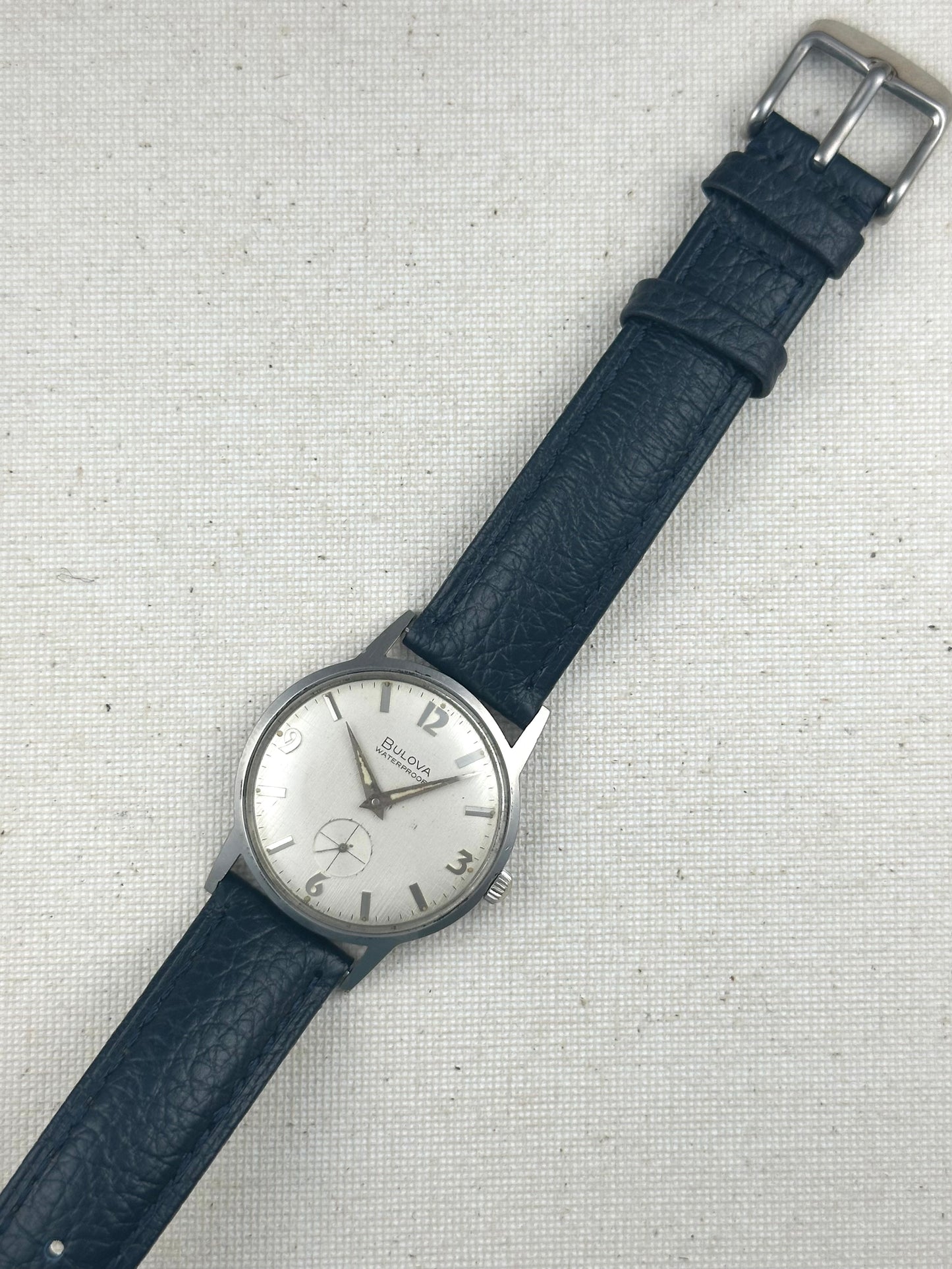 Bulova Linen Dial Vintage