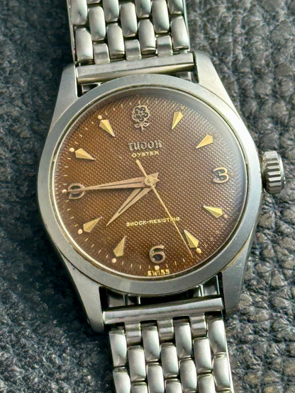 Tudor Oyster Chocolate Dial Vintage