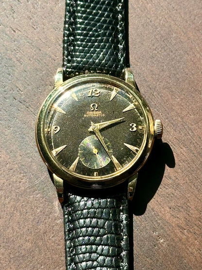 Omega Tropical Dial Bumper Vintage 1950