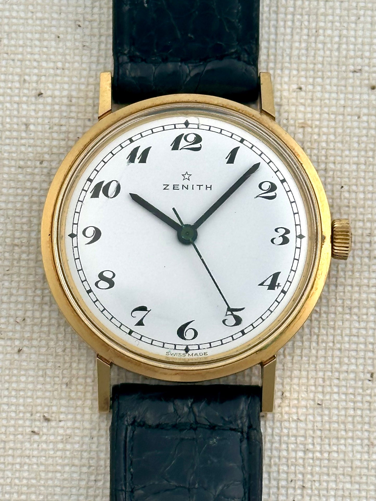 Zenith Dress Vintage White Dial Vintage