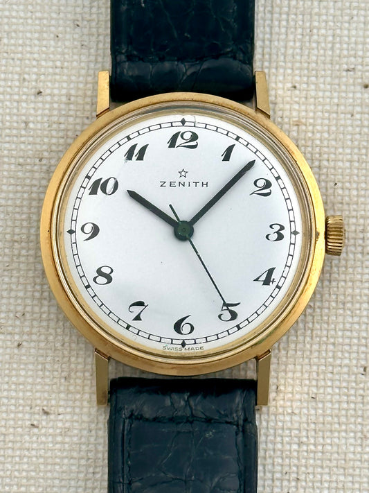 Zenith Dress Vintage White Dial Vintage
