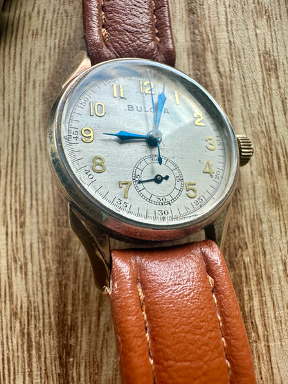 Bulova Monopusher "Stopwatch" 1940's Vintage