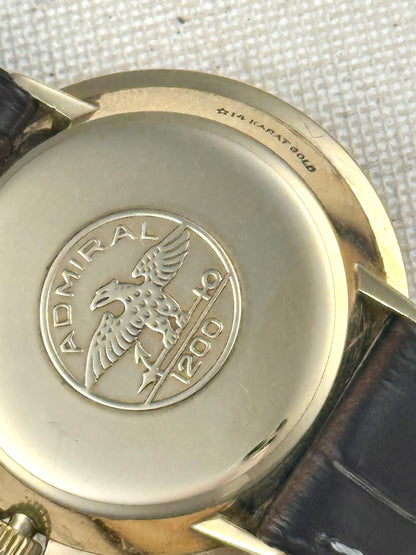 Longines 14k Gold Admiral 1200 Vintage