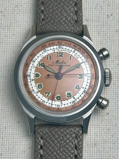 Mido Multicenterchrono Copper Dial Vintage