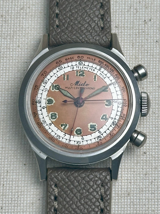Mido Multicenterchrono Copper Dial Vintage