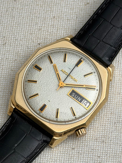 Accutron 218 Octagon Texture Dial Vintage