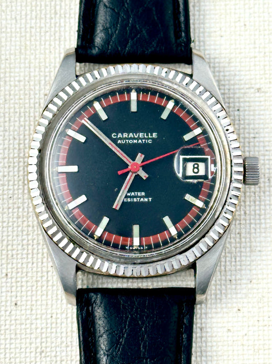 Caravelle Sport Fluted Bezel Vintage