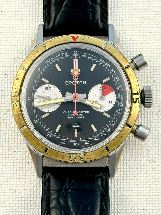 Croton Aviator Sea Diver Vintage