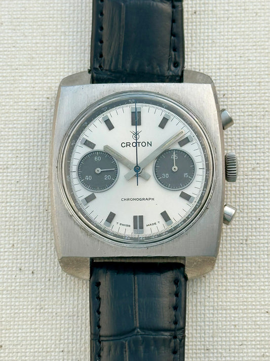 Croton Panda Chronograph Vintage