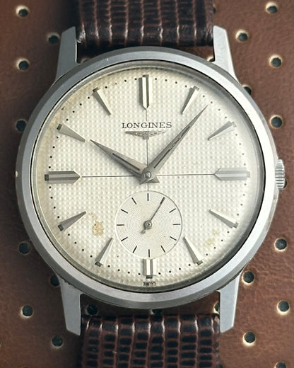 Longines Waffle Dial Small Seconds Vintage
