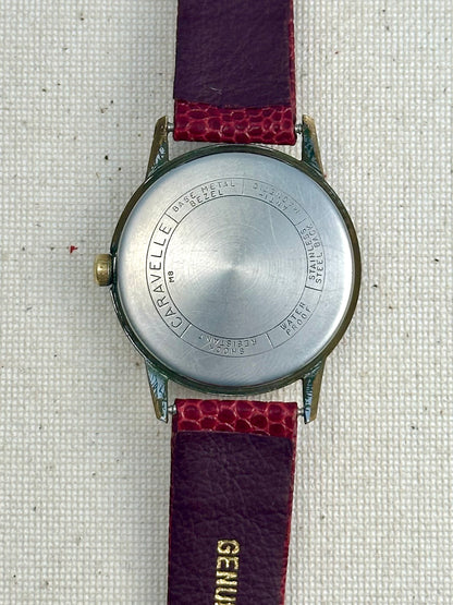 Caravelle Satin Dial Vintage