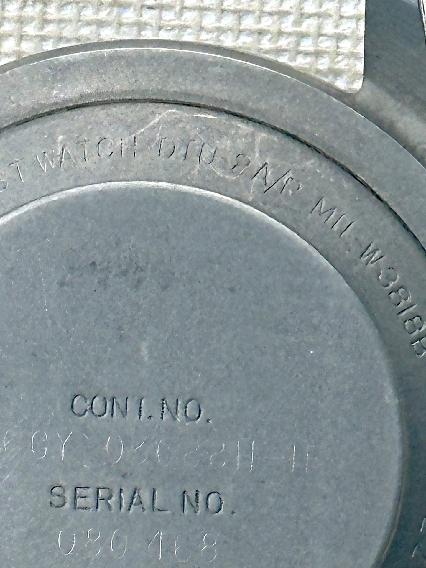 Benrus MIL-W-3818B DTU 2A/P Vintage