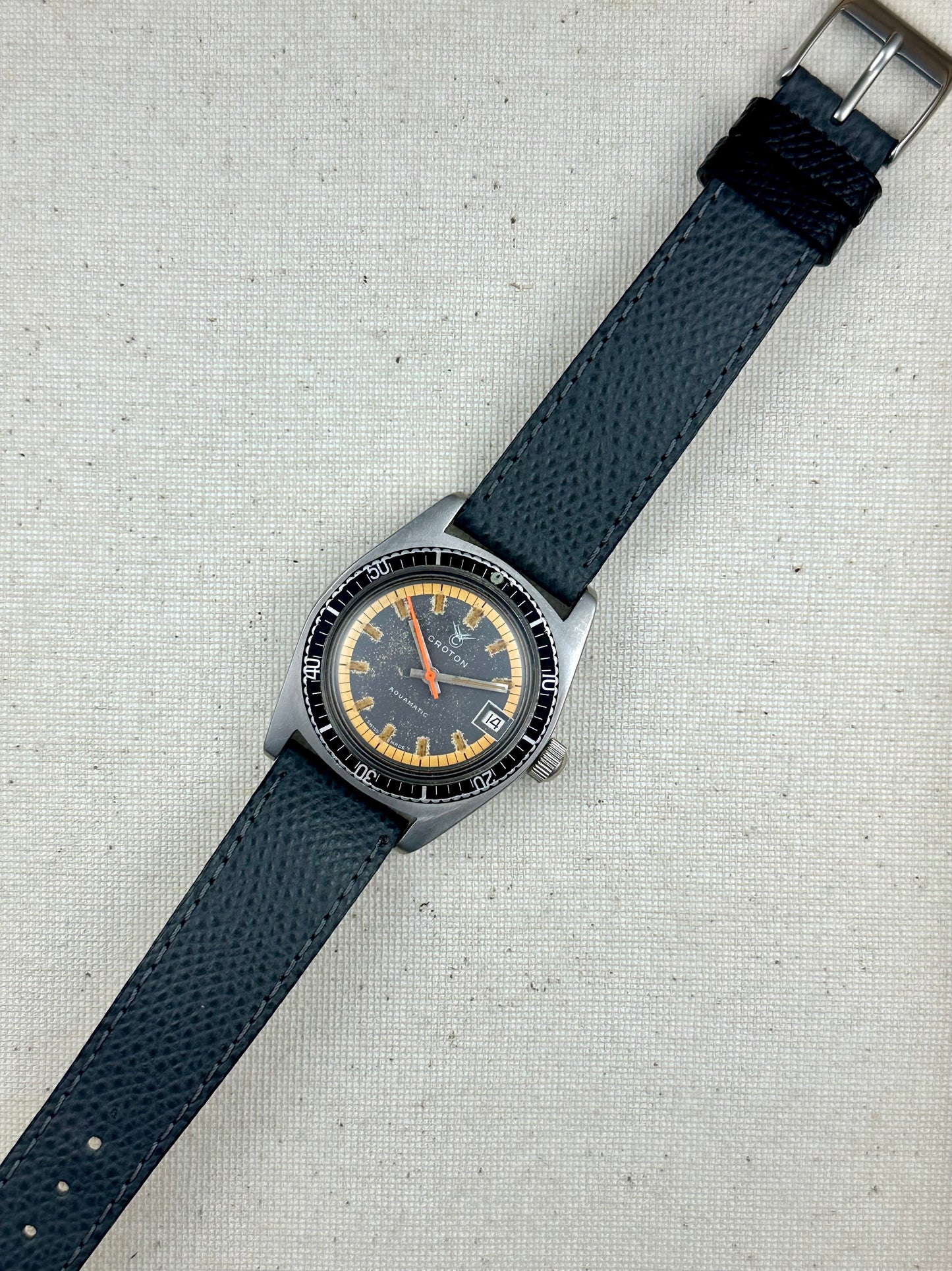 Croton Aquamatic Tropical Dial Vintage