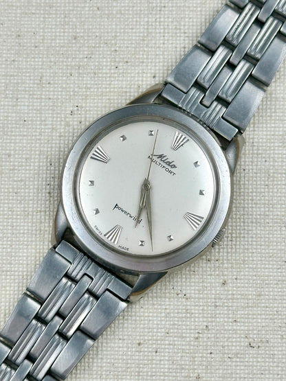 Mido Multifort Powerwind "Borgel Case" Vintage