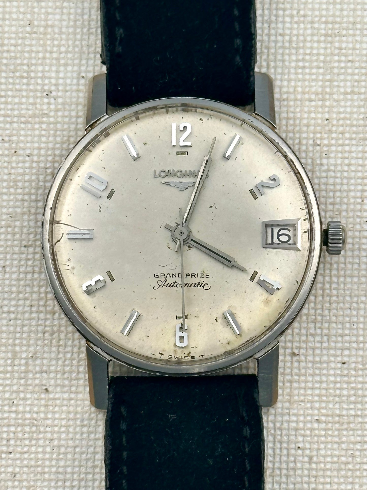 Longines Grand Prize Date Vintage