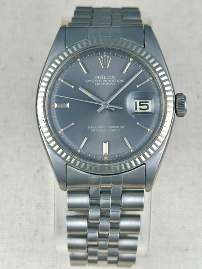 Rolex Datejust Grey Slate Sigma Dial Vintage