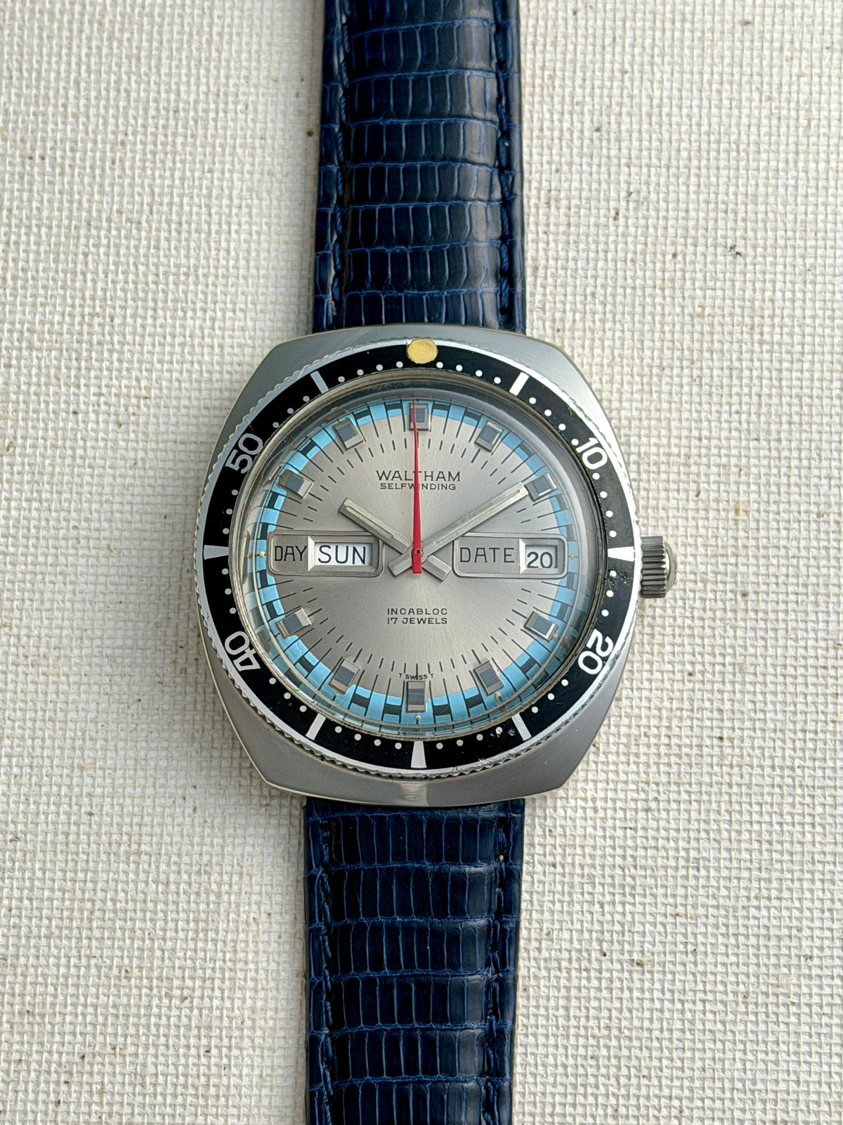 Waltham Day Date Diver Vintage
