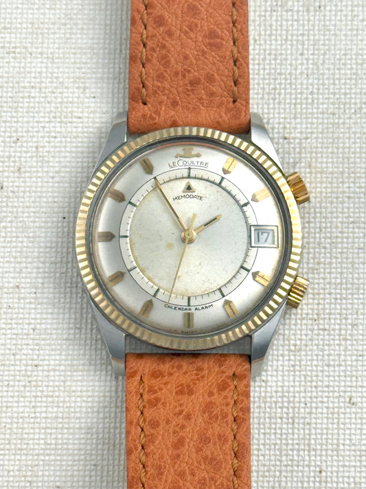LeCoultre Memodate 14k Bezel Vintage