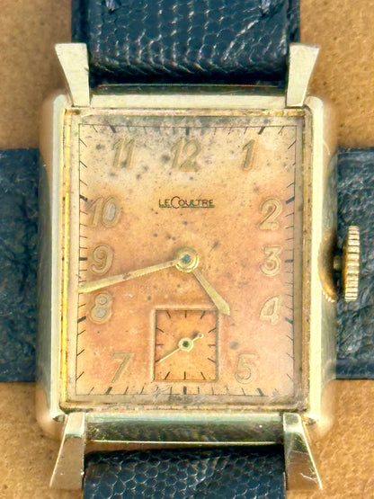LeCoultre Tank Patina Dial Vintage