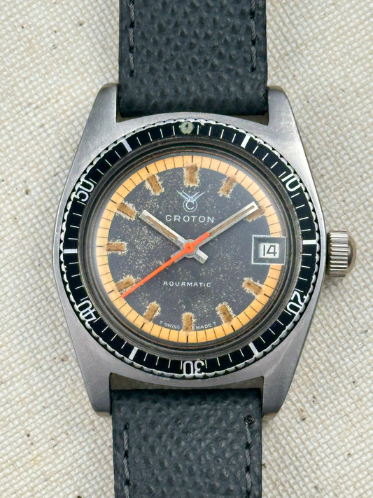 Croton Aquamatic Tropical Dial Vintage