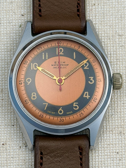 Exim Copper Bullseye Vintage