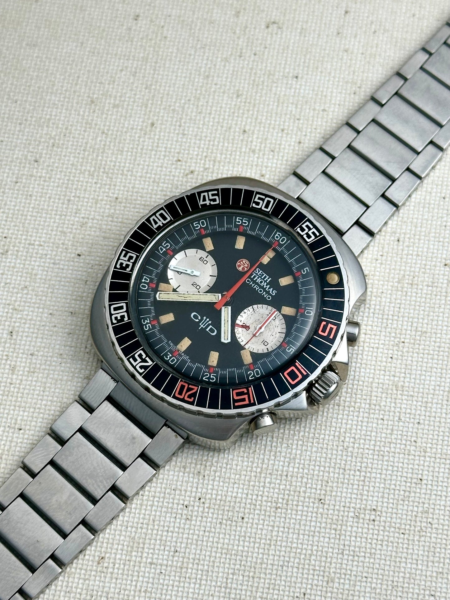 Seth Thomas Stingray Chrono Vintage