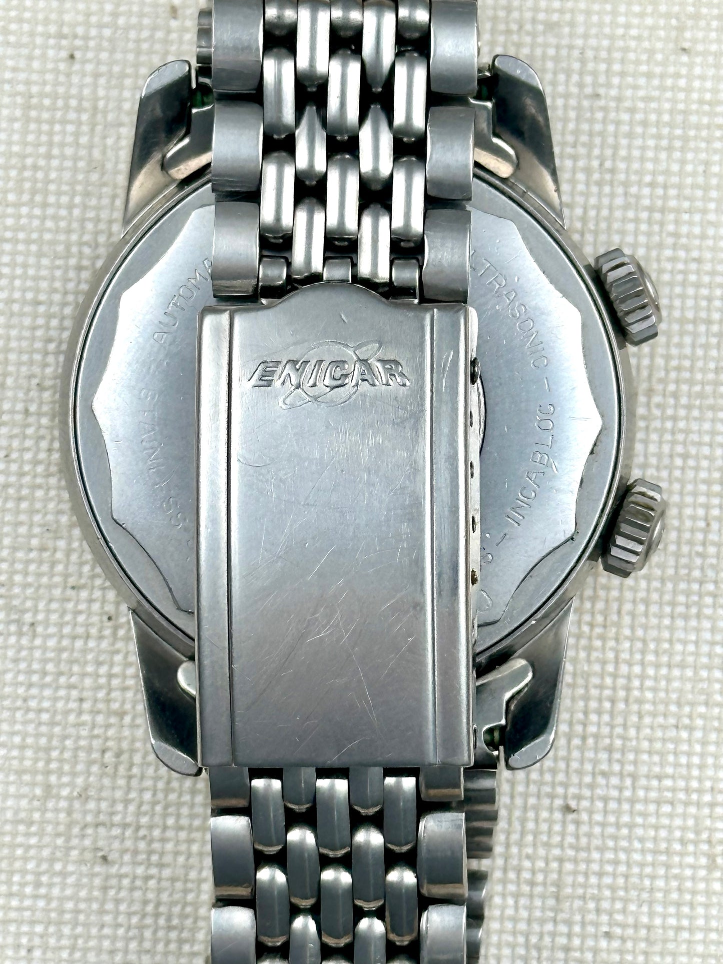 Enicar Sherpa Jet 33 GMT VIntage