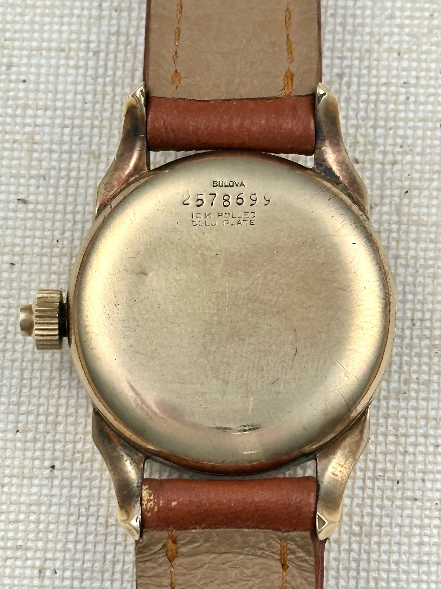 Bulova Monopusher "Stopwatch" 1940's Vintage