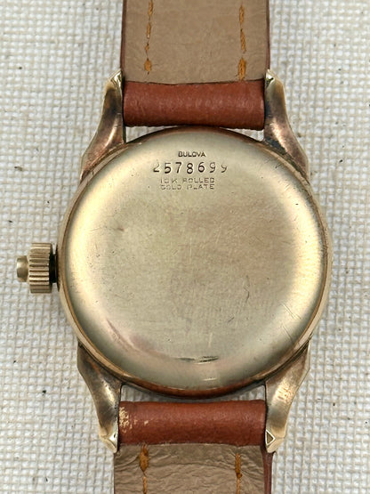 Bulova Monopusher "Stopwatch" 1940's Vintage