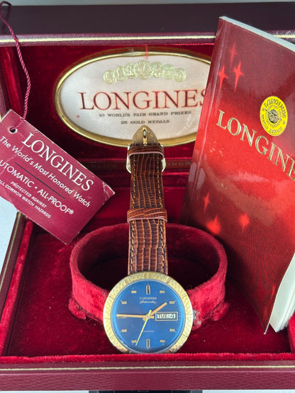 Longines Admiral Day Date with Box and Papers
