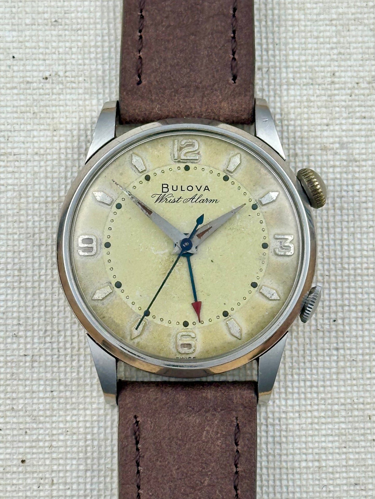 Bulova Wrist Alarm Vintage