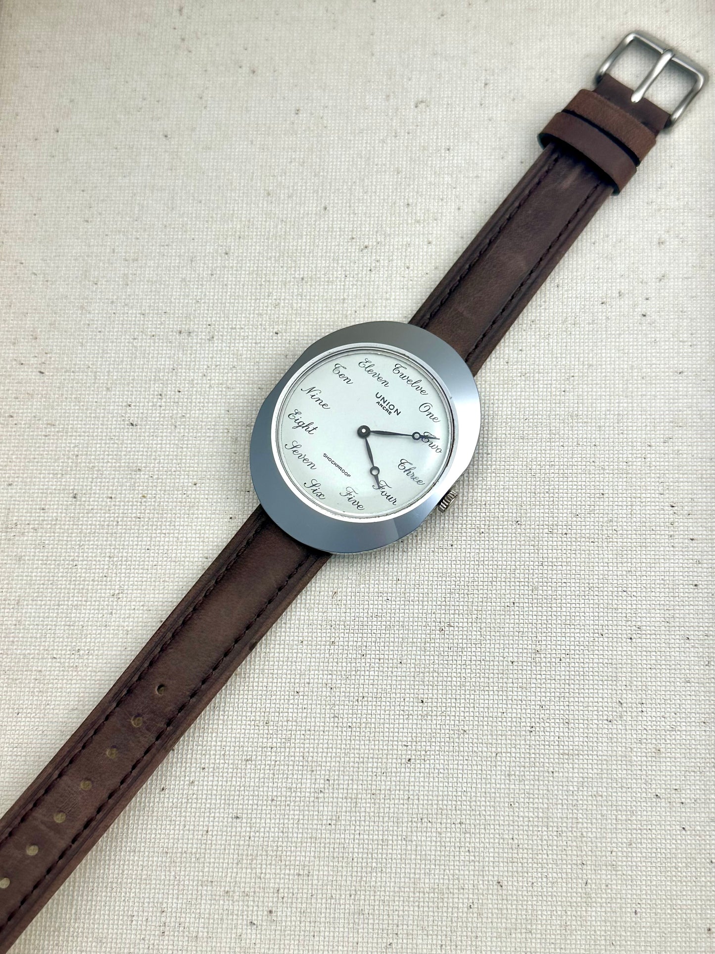 Union Ancre "Word Number" Vintage