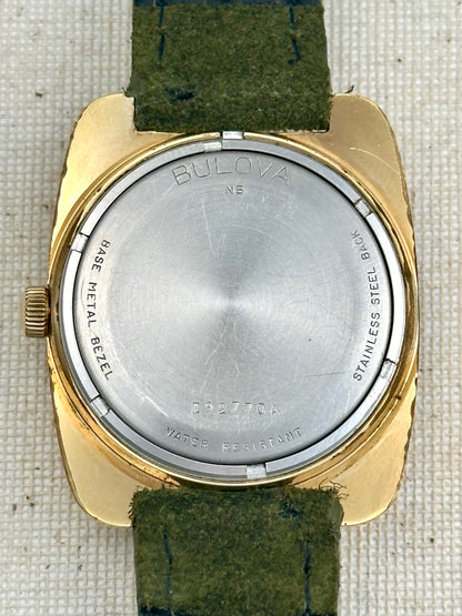 Bulova Golden Green Vintage