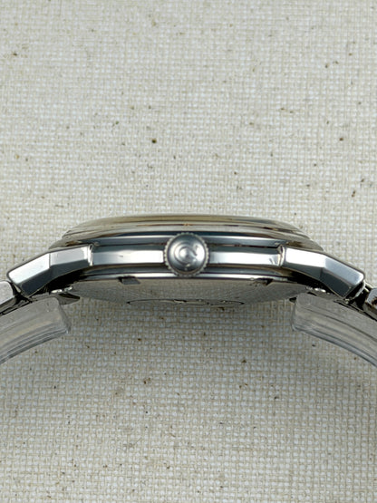 Omega Constellation Black Pie Pan - Dog Leg Lugs Vintage