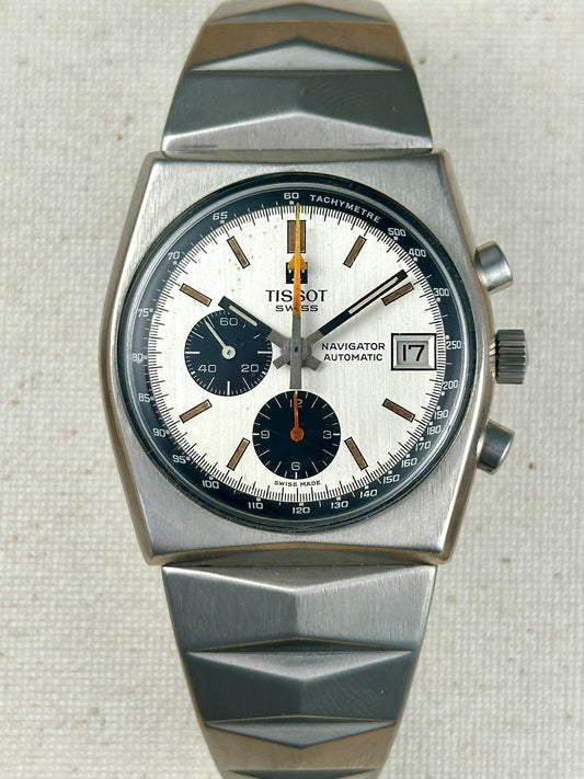 Tissot Navigator Chronograph "LOBSTER" Panda Vintage