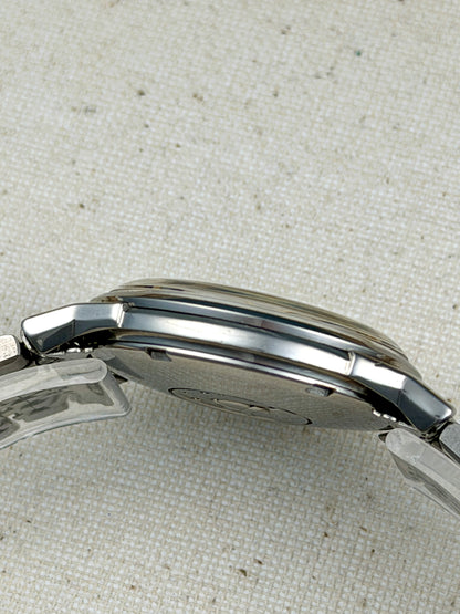 Omega Constellation Black Pie Pan - Dog Leg Lugs Vintage