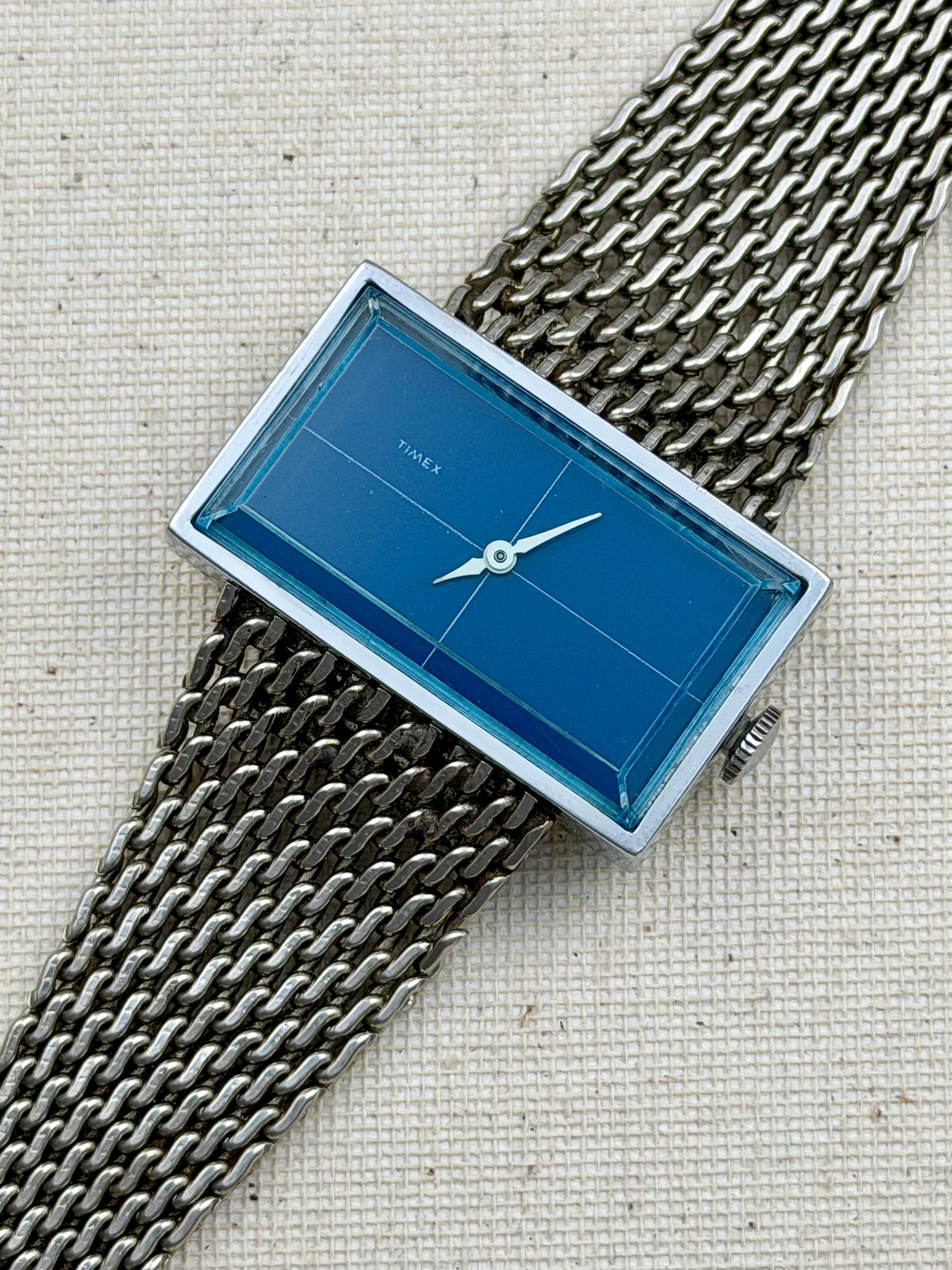 Timex Blue Block Vintage