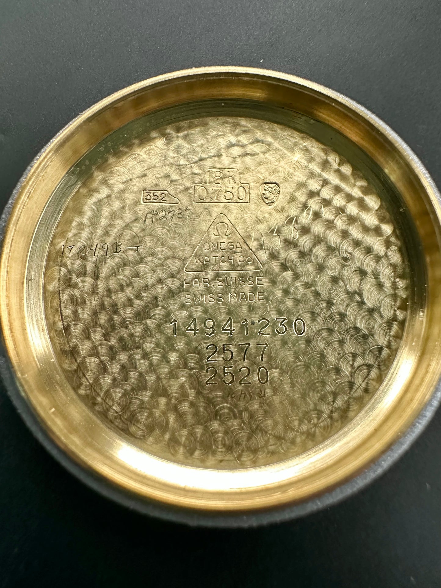 Omega 18k Gold "Pre Seamaster" Vintage