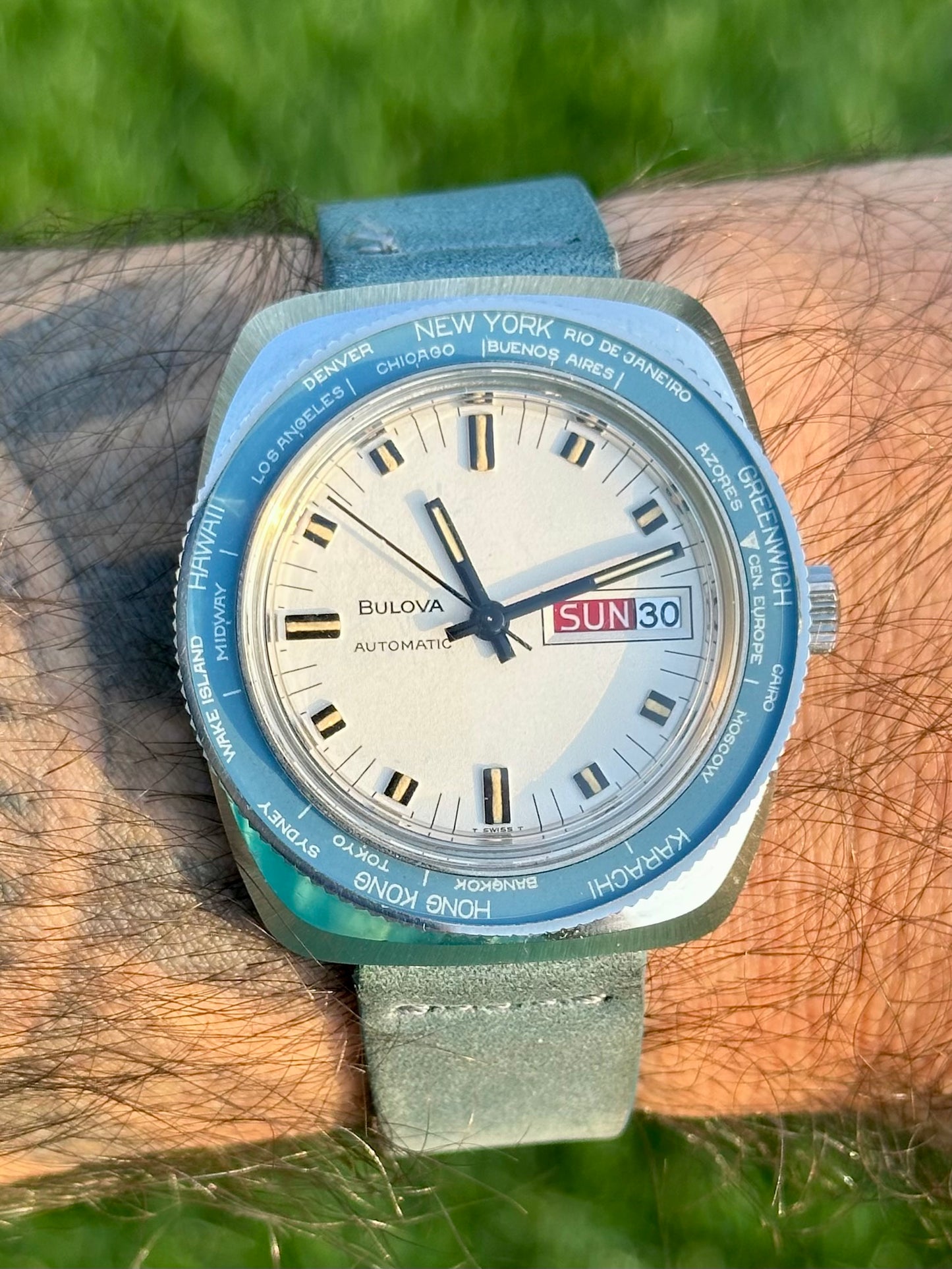 Bulova Skystar Worldtimer Vintage