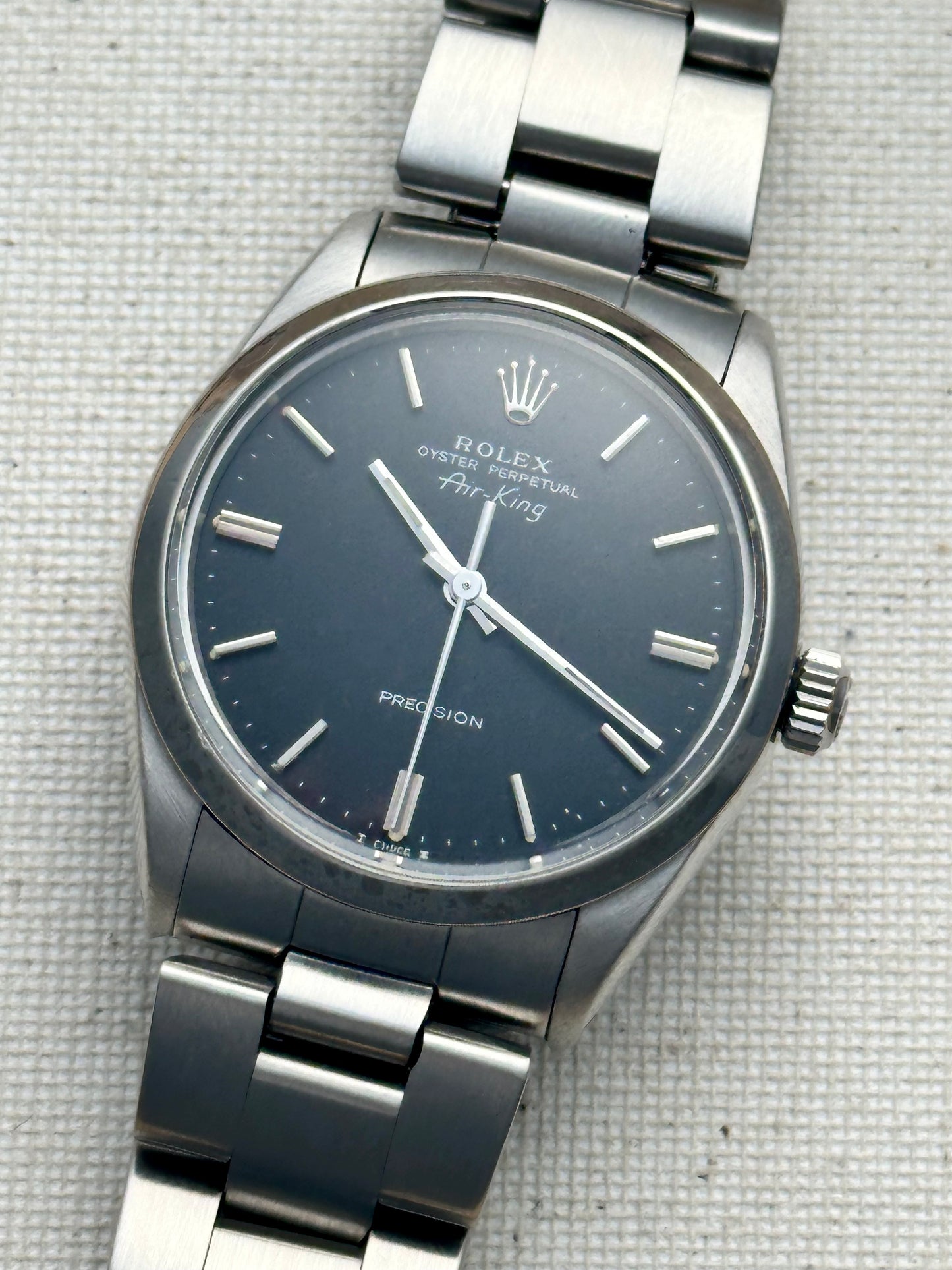 Rolex Air King Black Dial Neo-Vintage 1989
