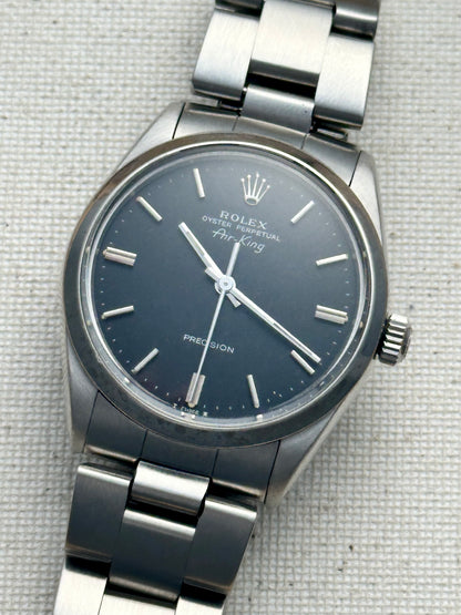 Rolex Air King Black Dial Neo-Vintage 1989