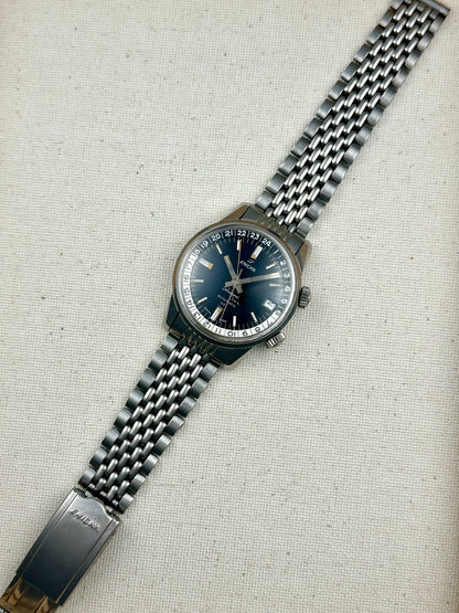 Enicar Sherpa Jet 33 GMT VIntage