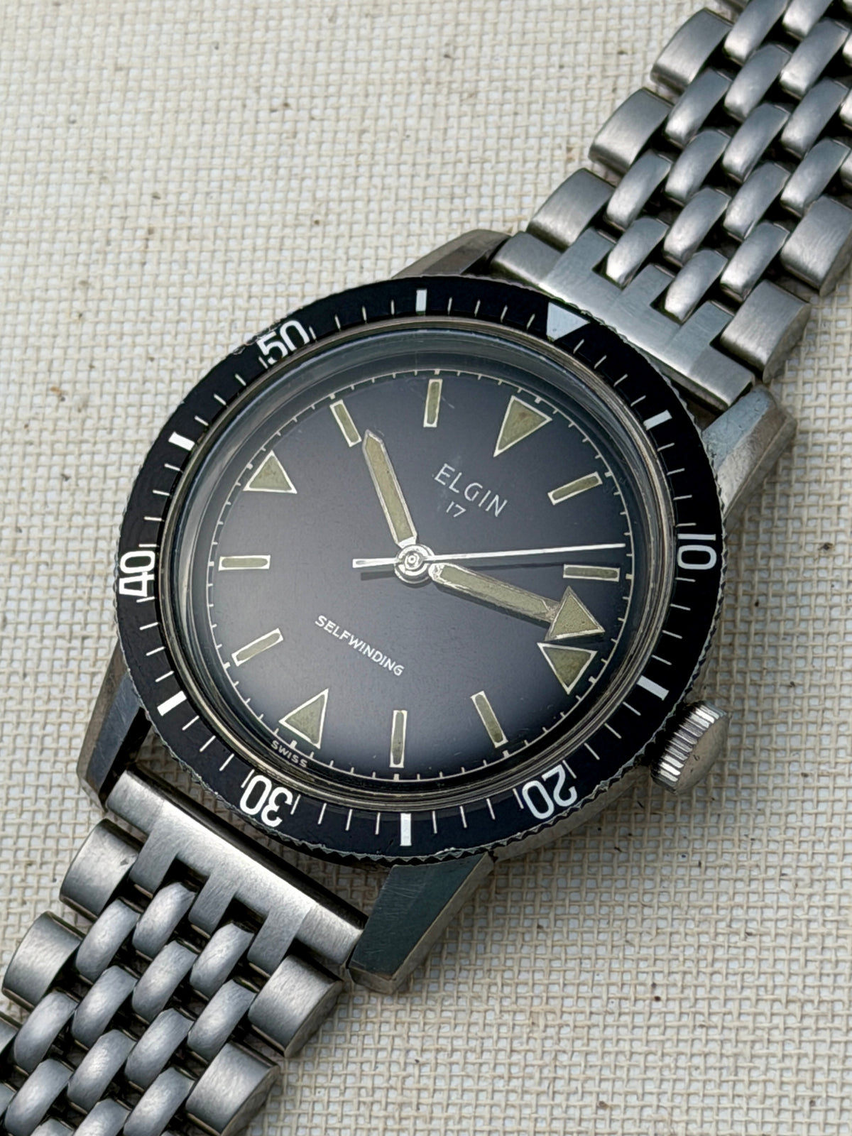 Elgin Skin Diver Vintage