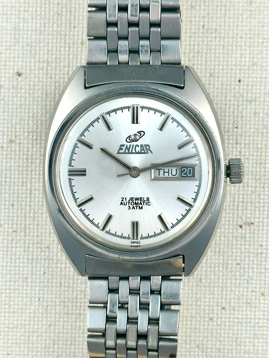 Enicar Day Date Vintage
