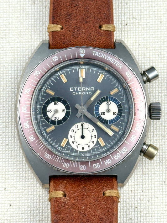 Eterna 154 FTP Chronograph Ghost Bezel Vintage