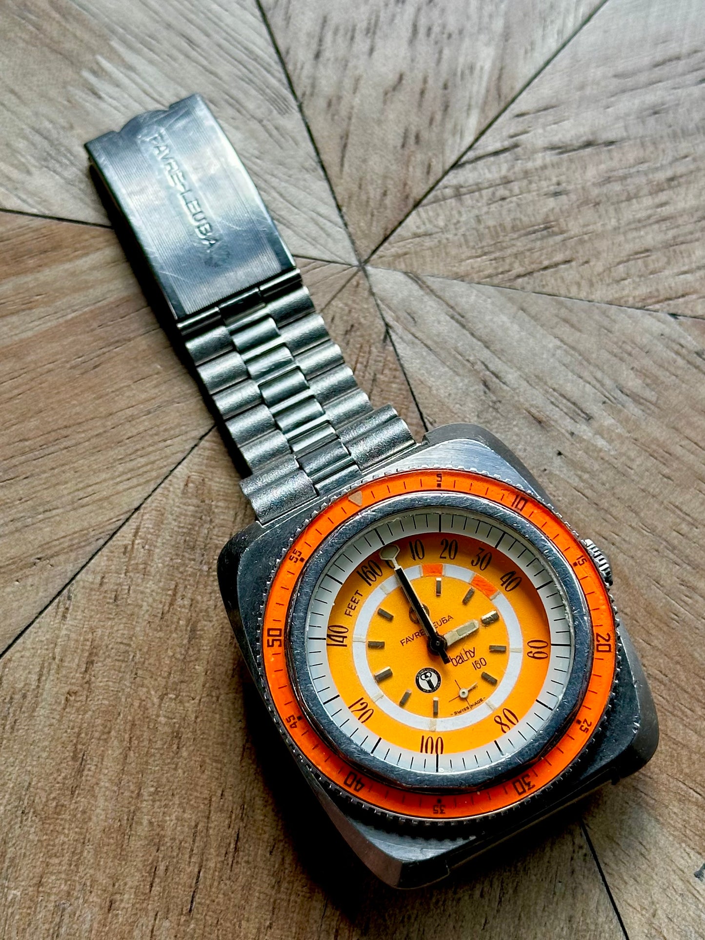 Favre Leuba Bathy 160 Aqua Lung Vintage